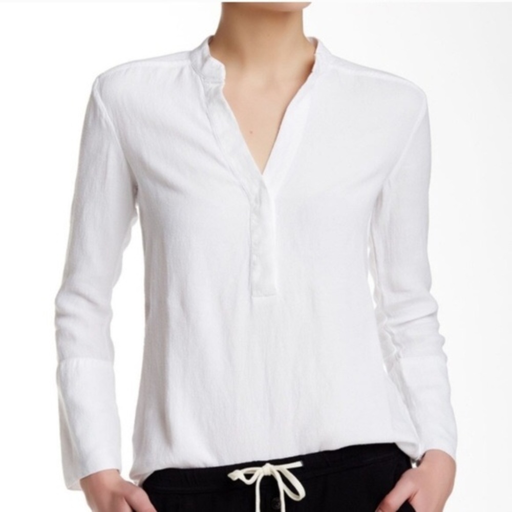 James Perse Button Blouse